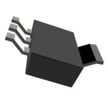 LD1117S33TR 3D Model