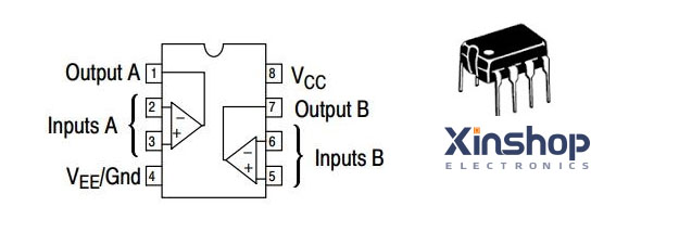 LM358DR-pinout-xinshop