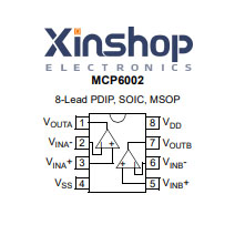 MCP6002-ISNpinout-XINSHOP