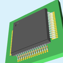 STM32F103RCT6 3D