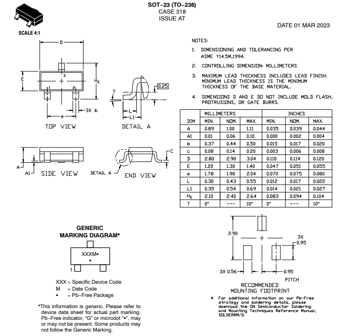 BSS138 PACKAGE