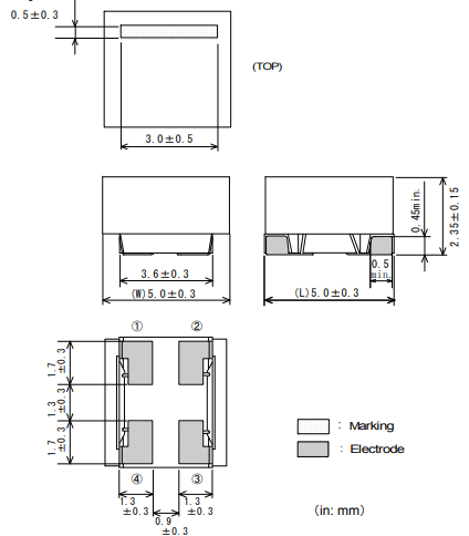 DLW5BTM142TQ2L Dimension